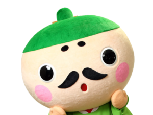 高尾名店街から生まれたオリジナルキャラクターかんこうさんのお知らせのアイキャッチ画像です